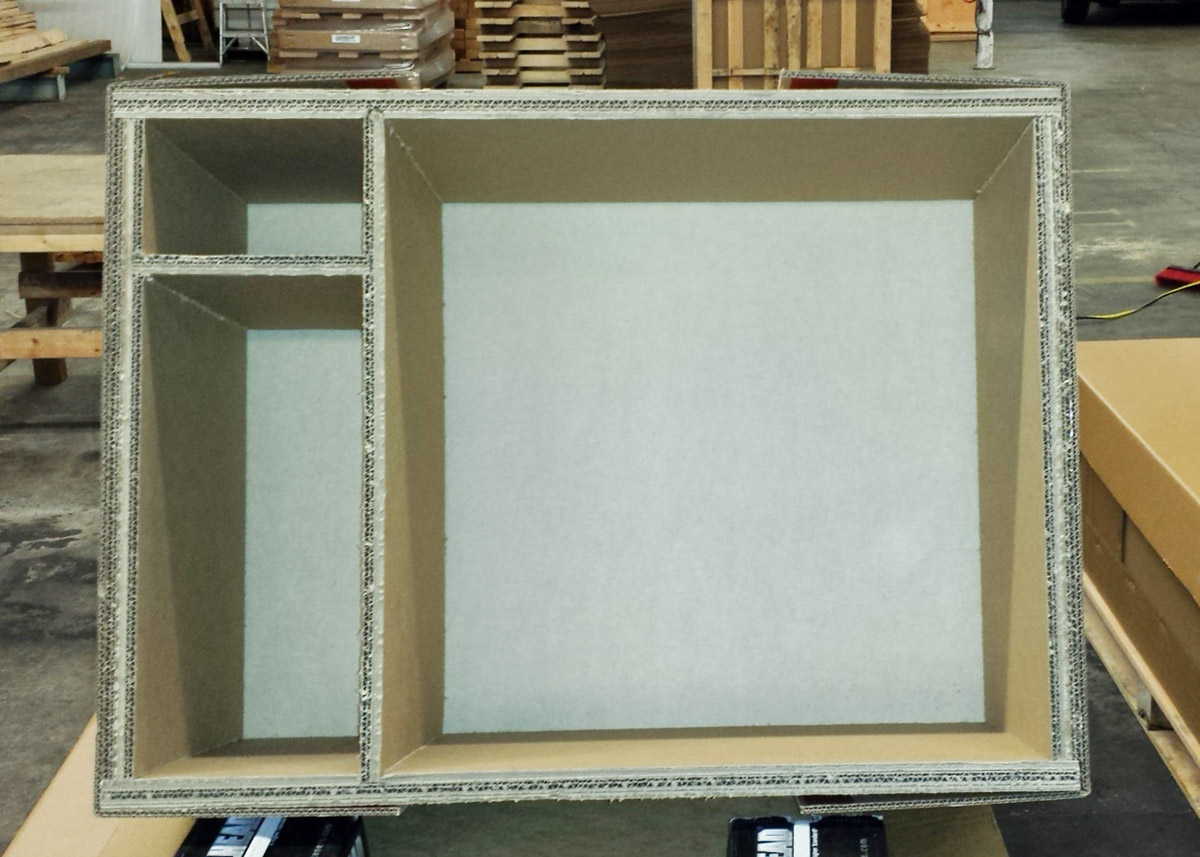 ECORRCRATE applications product with accessory areas