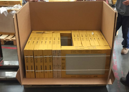 ECORRCRATE bulk tile shipper