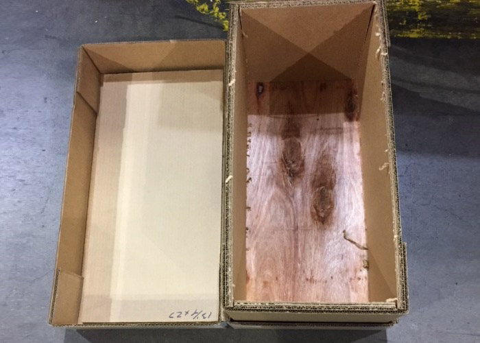 Small ECORRCRATE with no pallet container